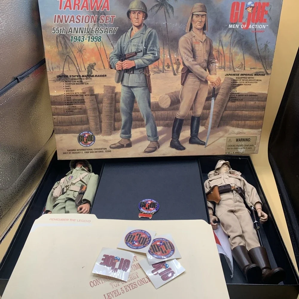 1998 GI Joe Convention Texas Tarawa Invasion Set 55th Anniversary Men Of Action